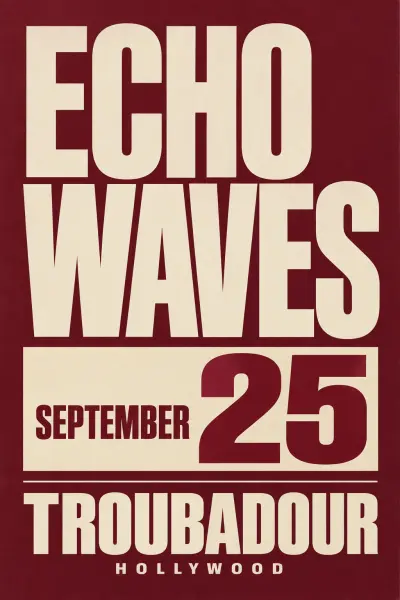 Troubadour poster